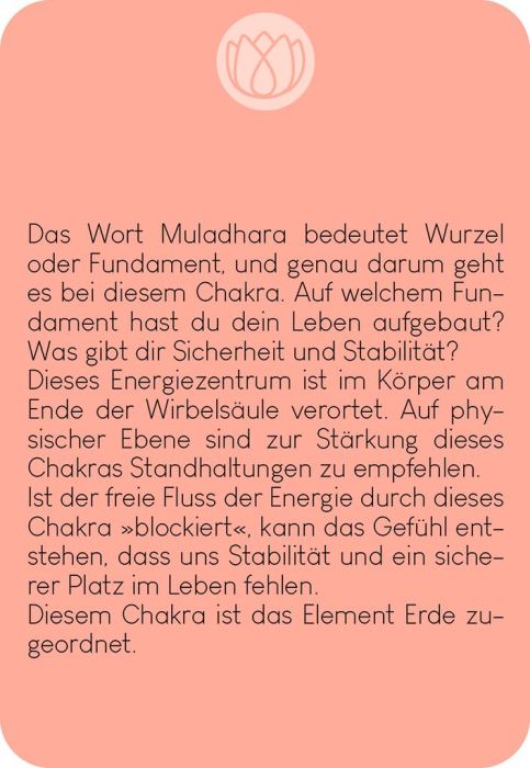 Chakra Kartenset