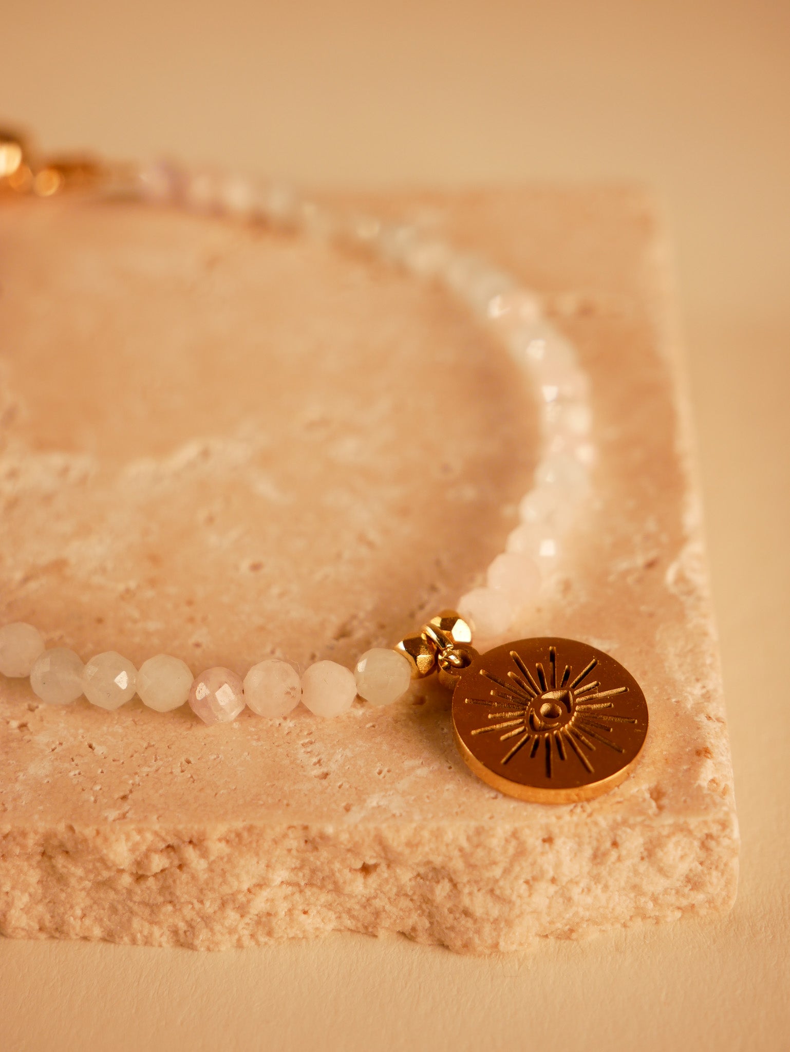 Pastell Morganit Armband