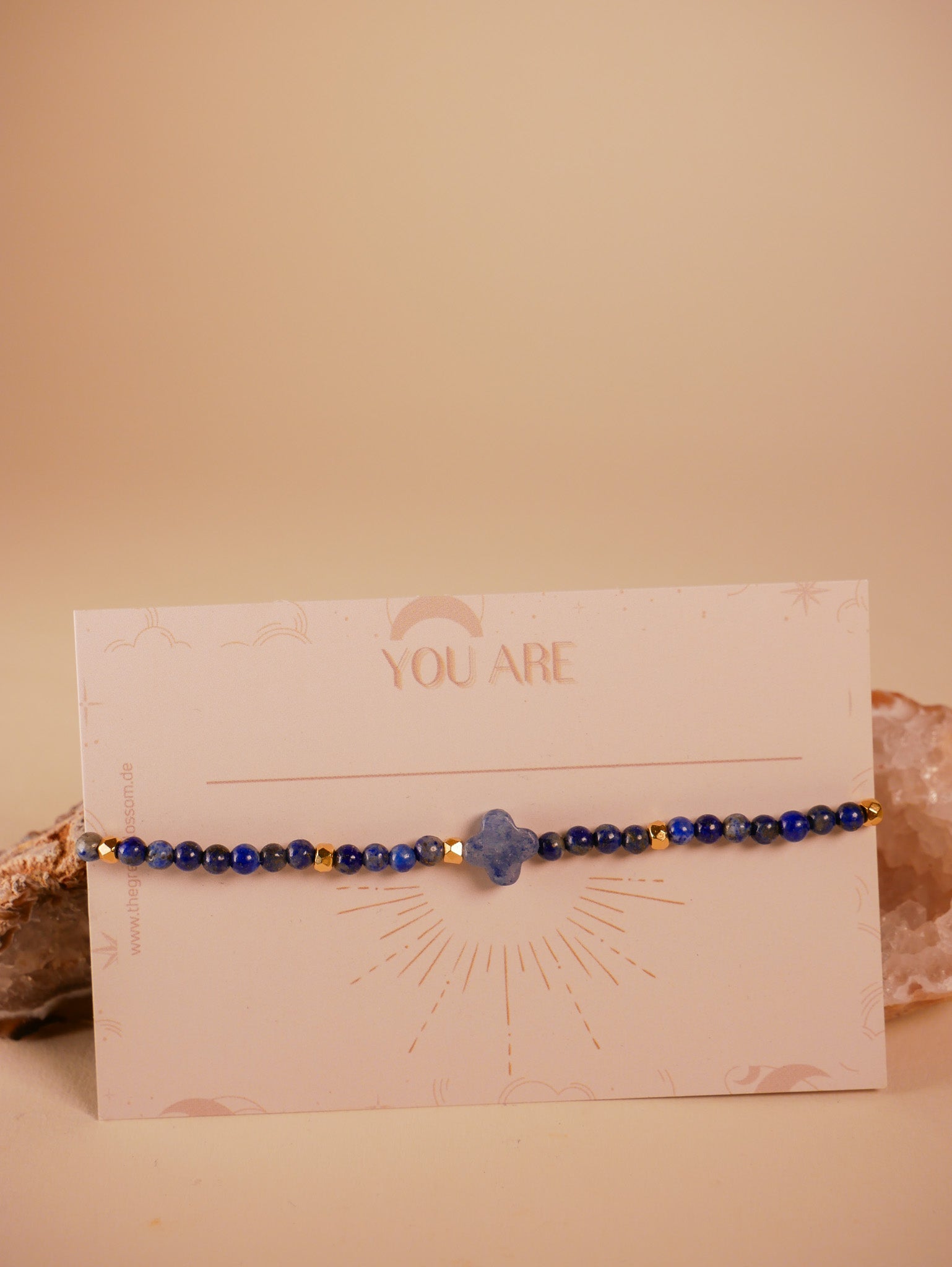 Lapislazuli Fleur Armband