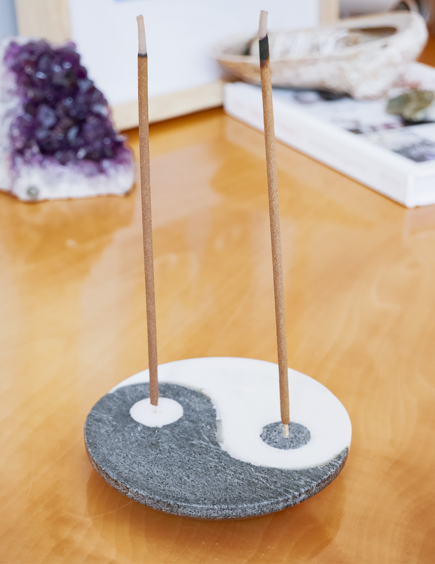 Yin Yang Räucherstäbchenhalter