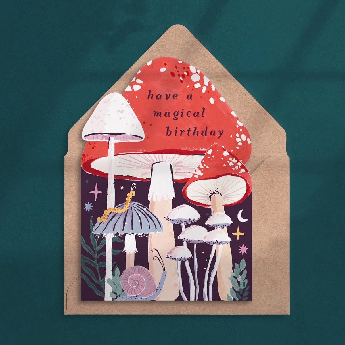 "Magical Birthday" Karte