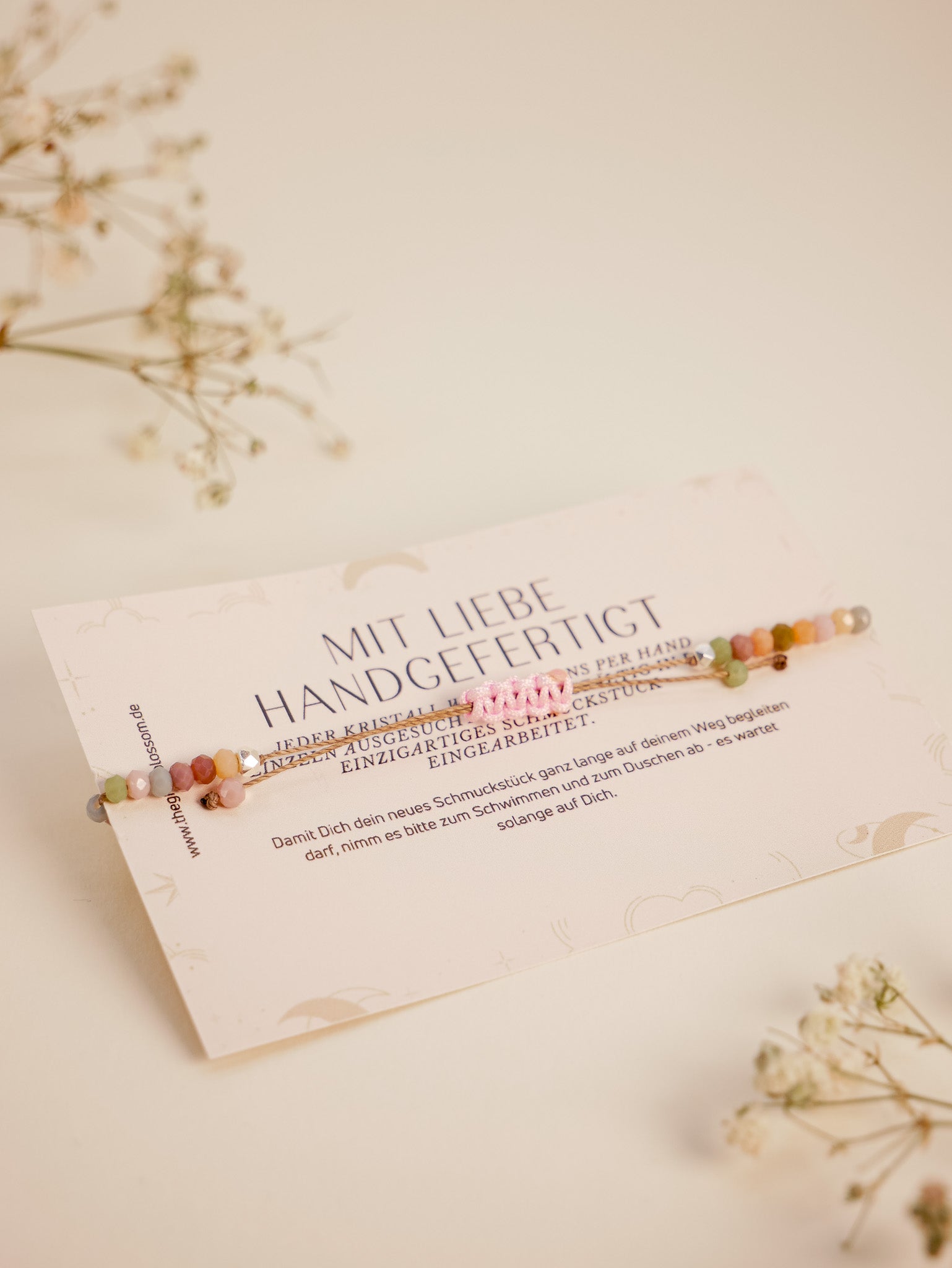 Erdbberquarz- Achat Armband 925