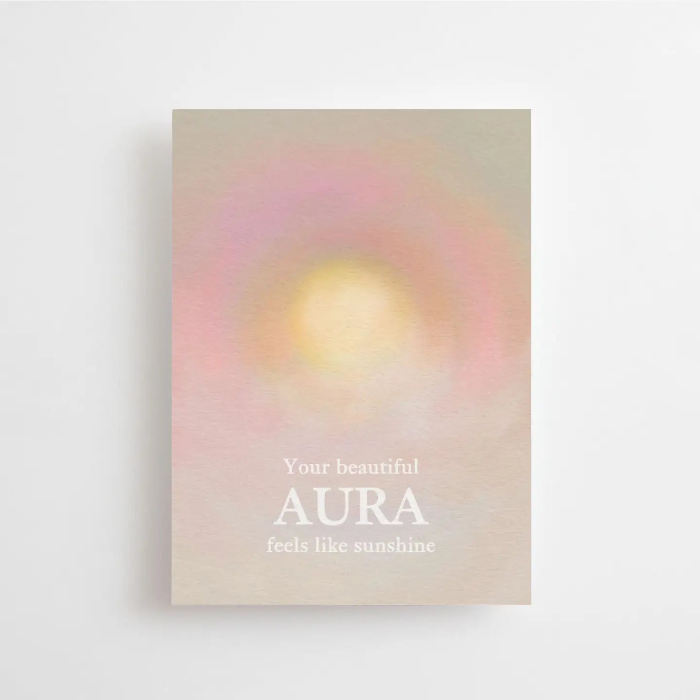 "Beautiful Aura" Karte