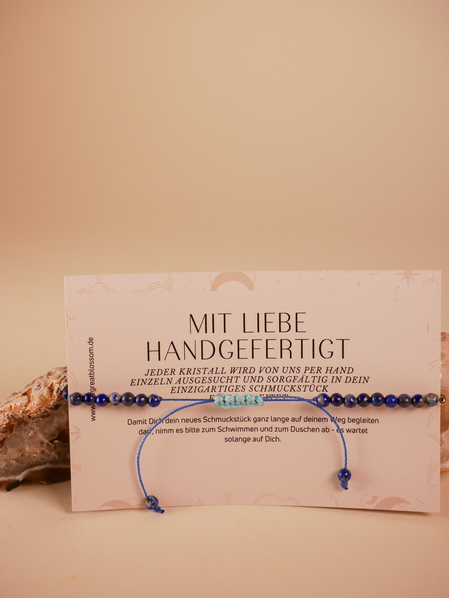 Lapislazuli Fleur Armband