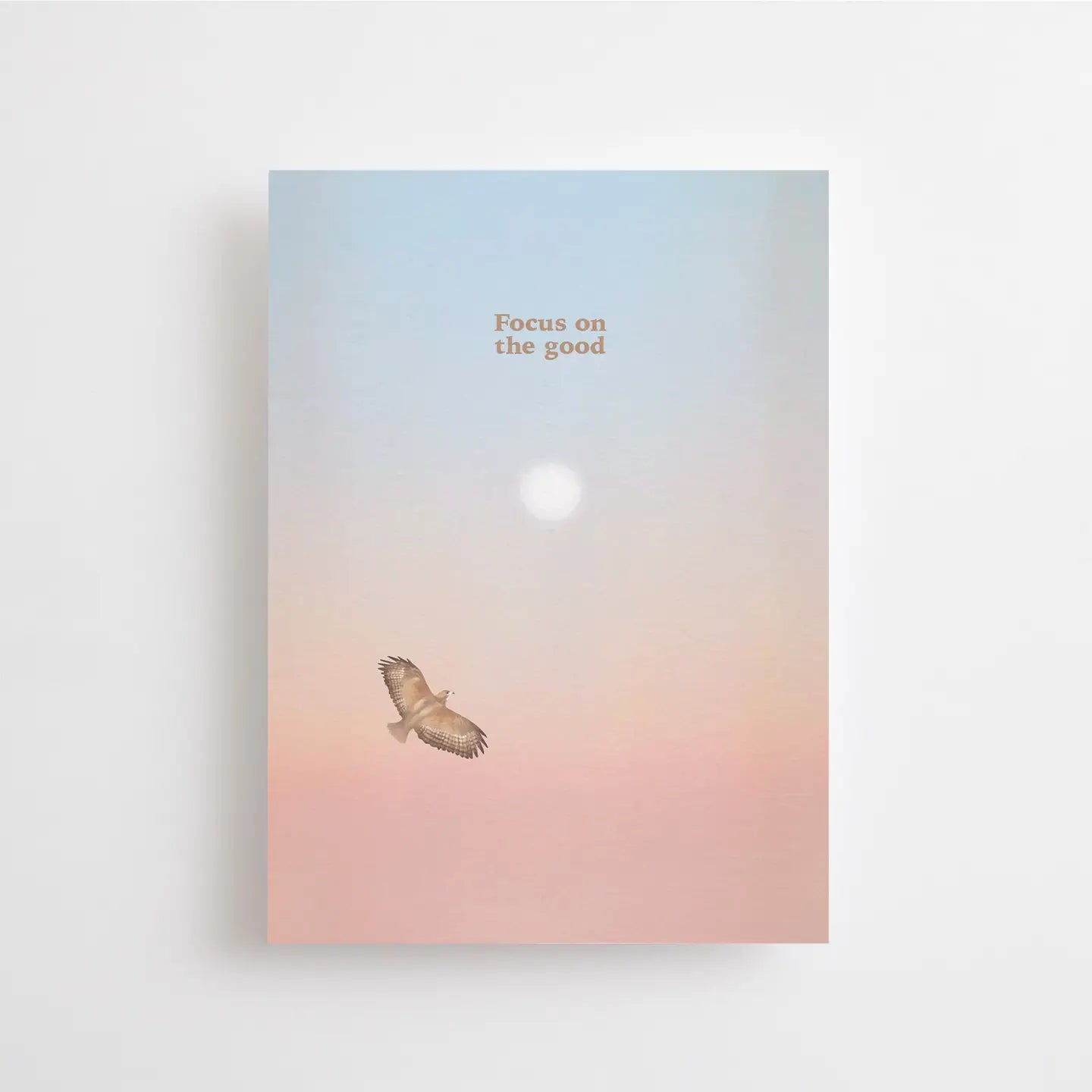 "Focus on the good" Karte