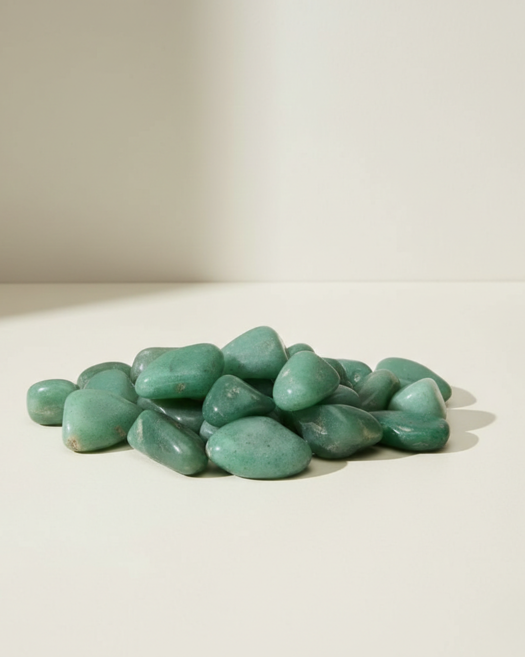 Grüner Aventurin Trommelstein