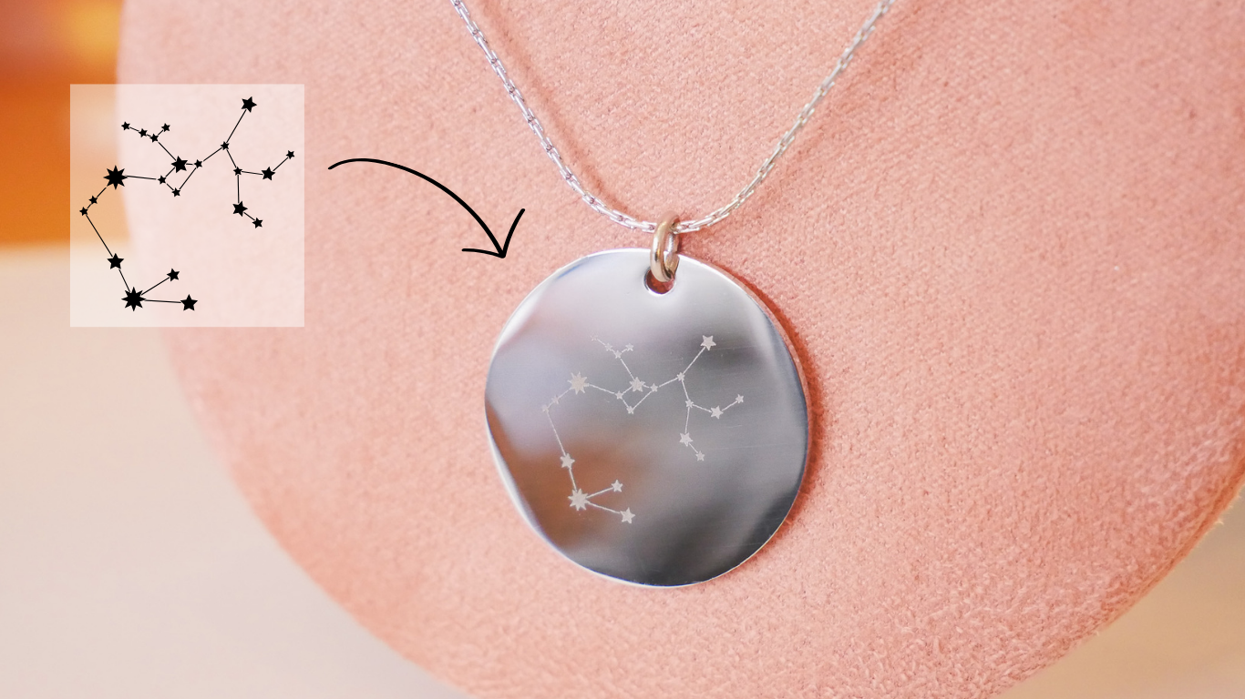 Halskette mit Gravur groß