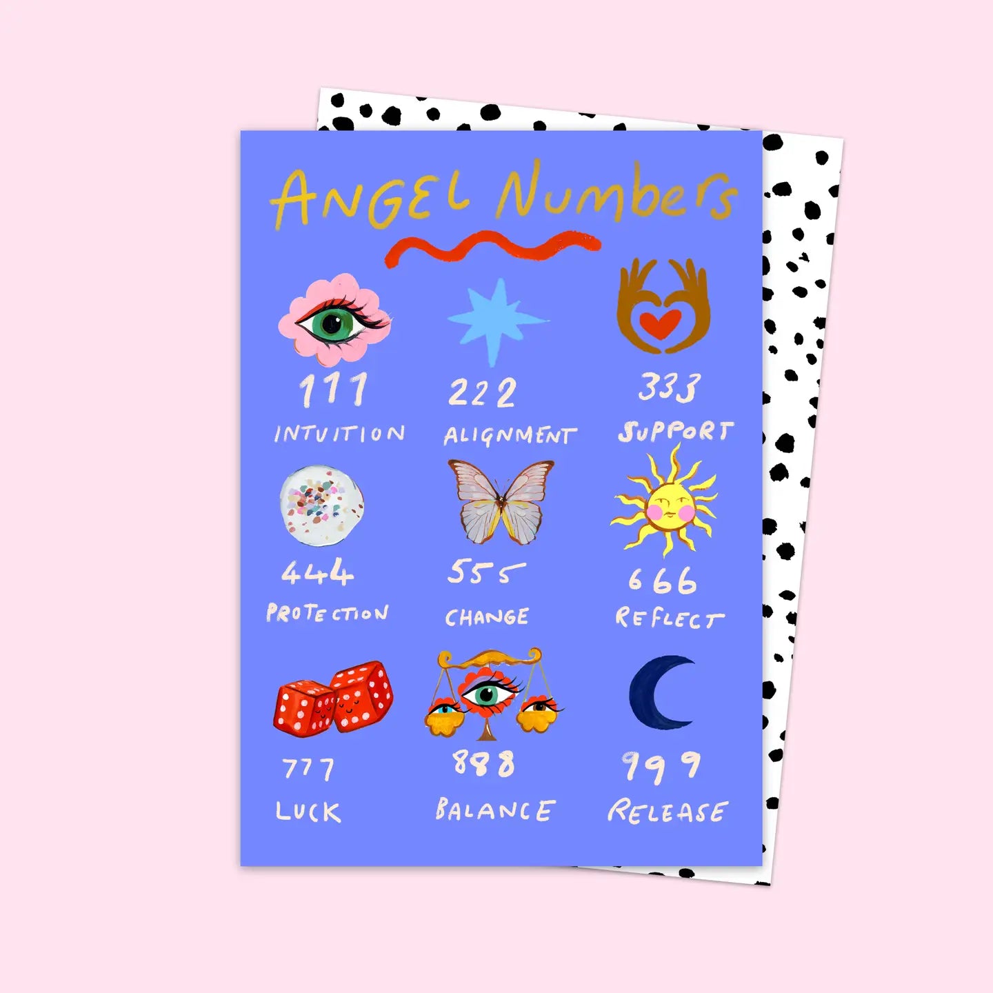 "Angel Numbers" Grußkarte