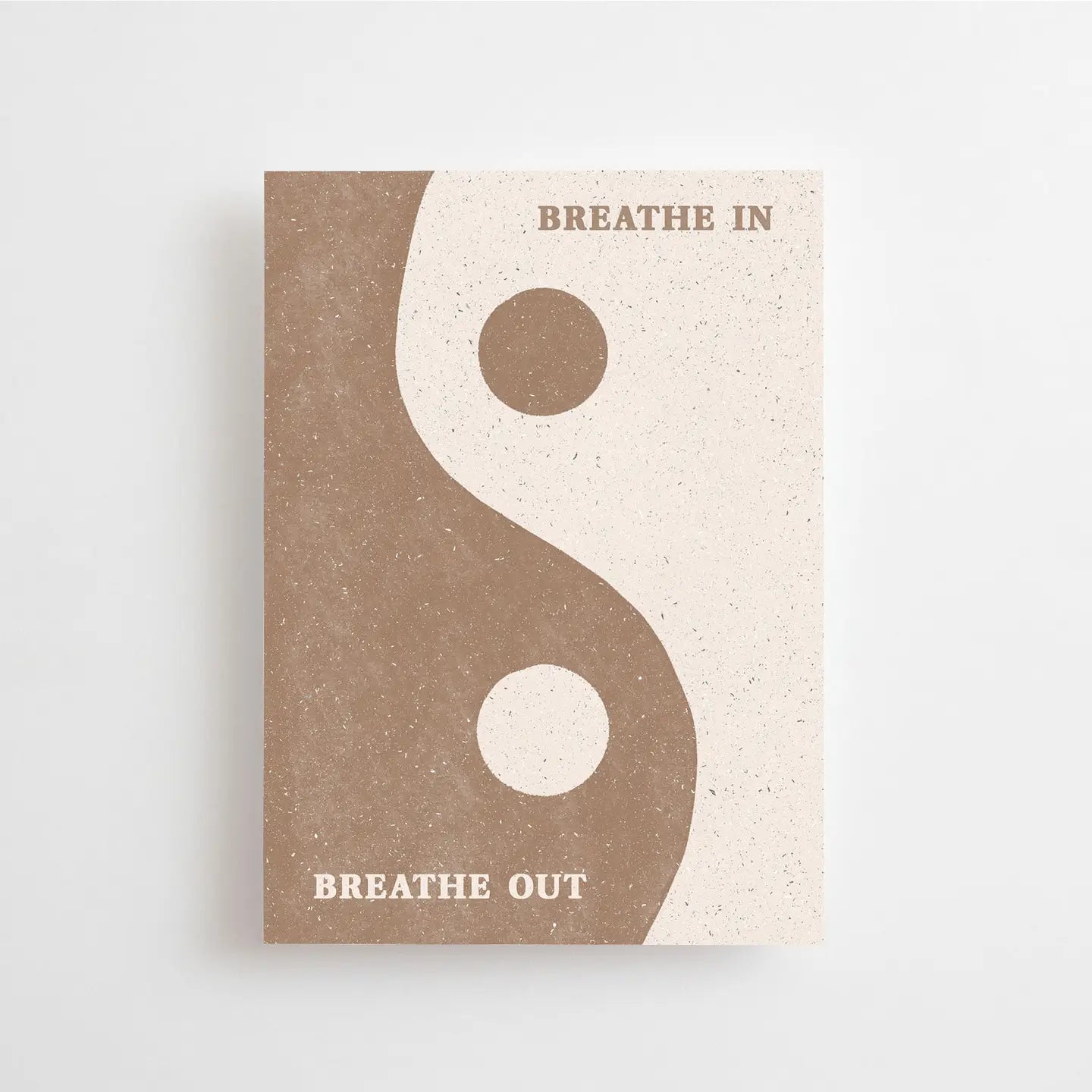 "Breathe in breathe out" Karte