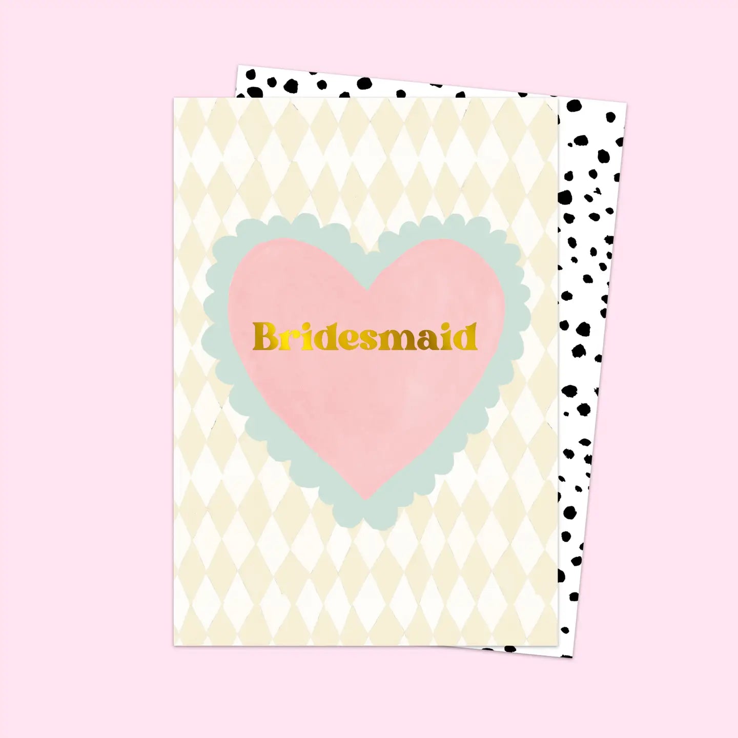 "Bridesmaid" Grußkarte