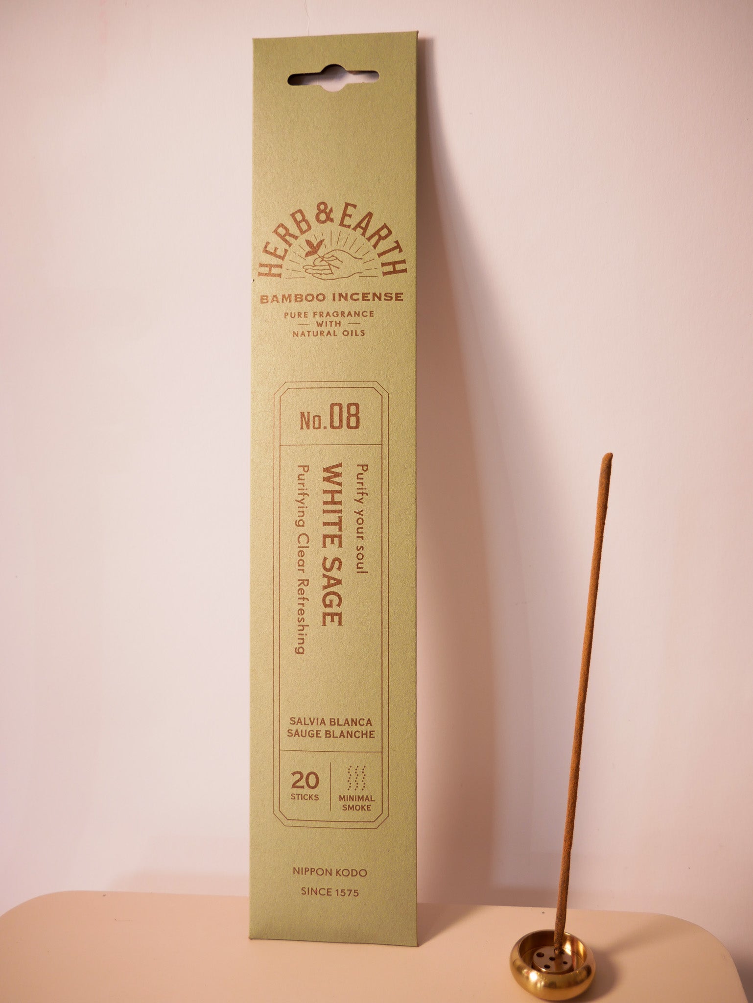 Weißer Salbei Nippon Kodo Räucherstäbchen