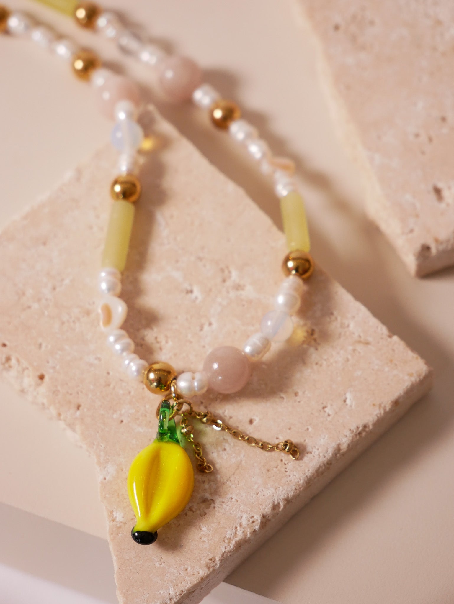 "Summer Banana" Perlenkette