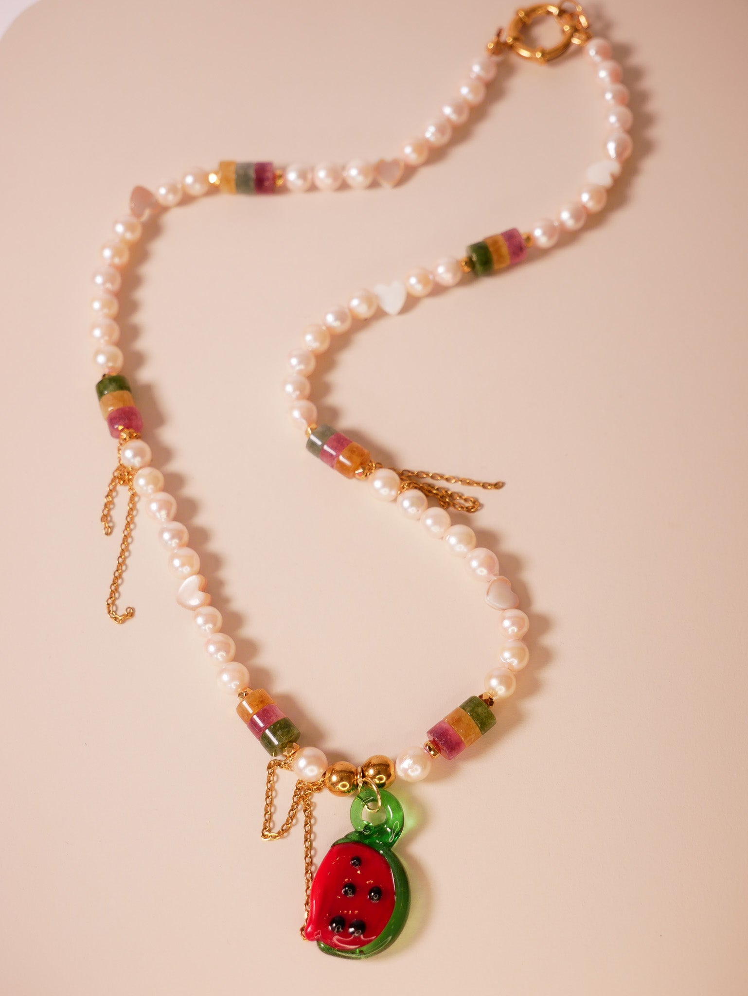 "Summer Melon" Perlenkette