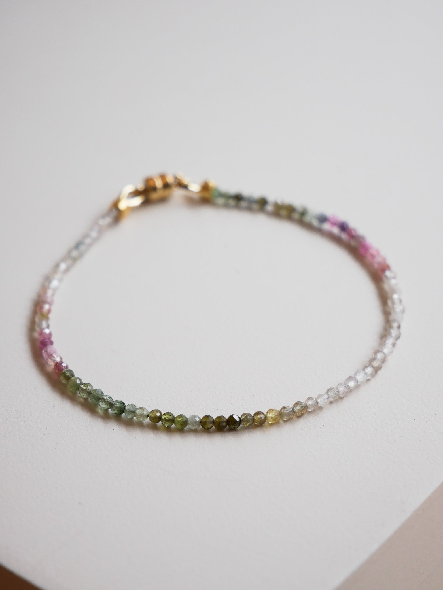 Buntes Turmalinarmband