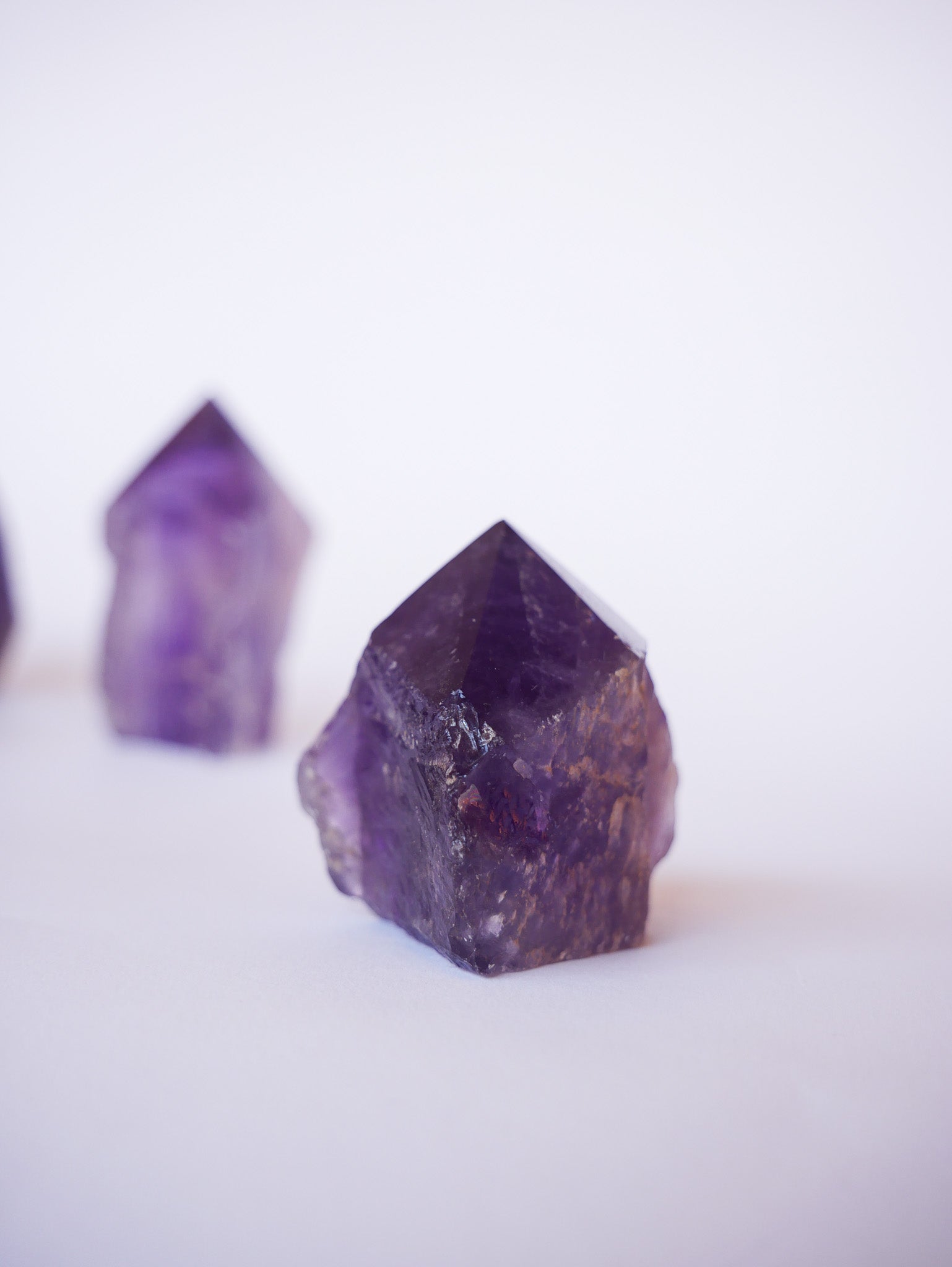Amethyst Tower Spitze poliert
