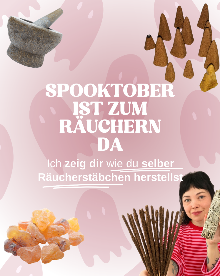 Perfekt für Oktober: Räucherstäbchen selber herstellen
