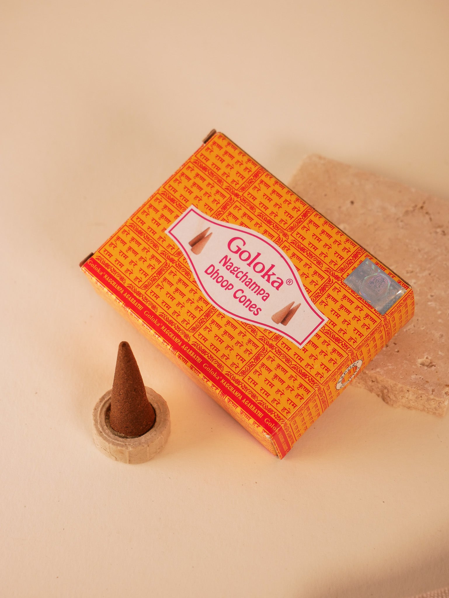 Nag Champa Räucherkegel