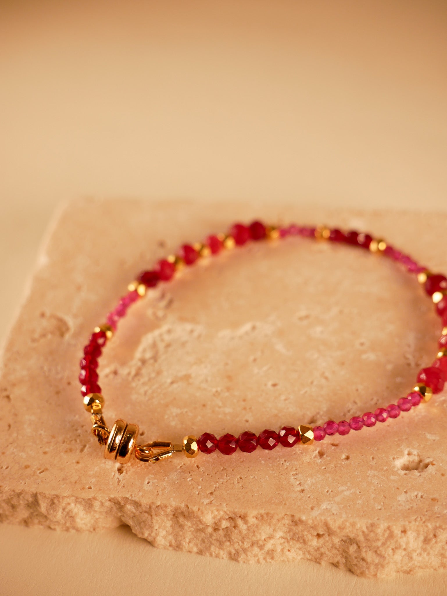 Granat Armband