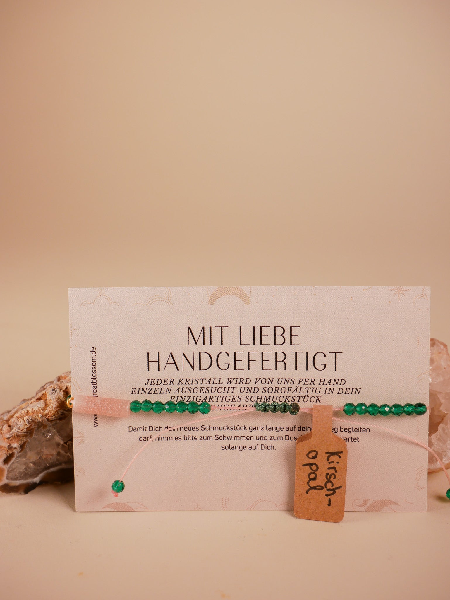Rosa Opal Armband