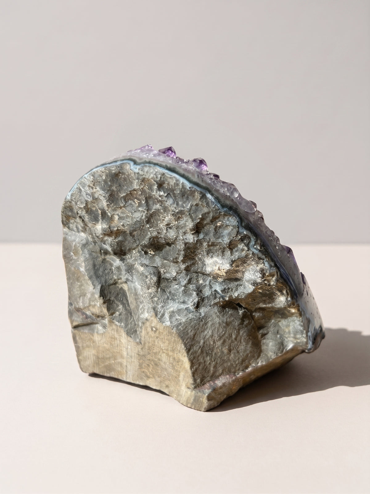 Amethyst Druse 1 hinten