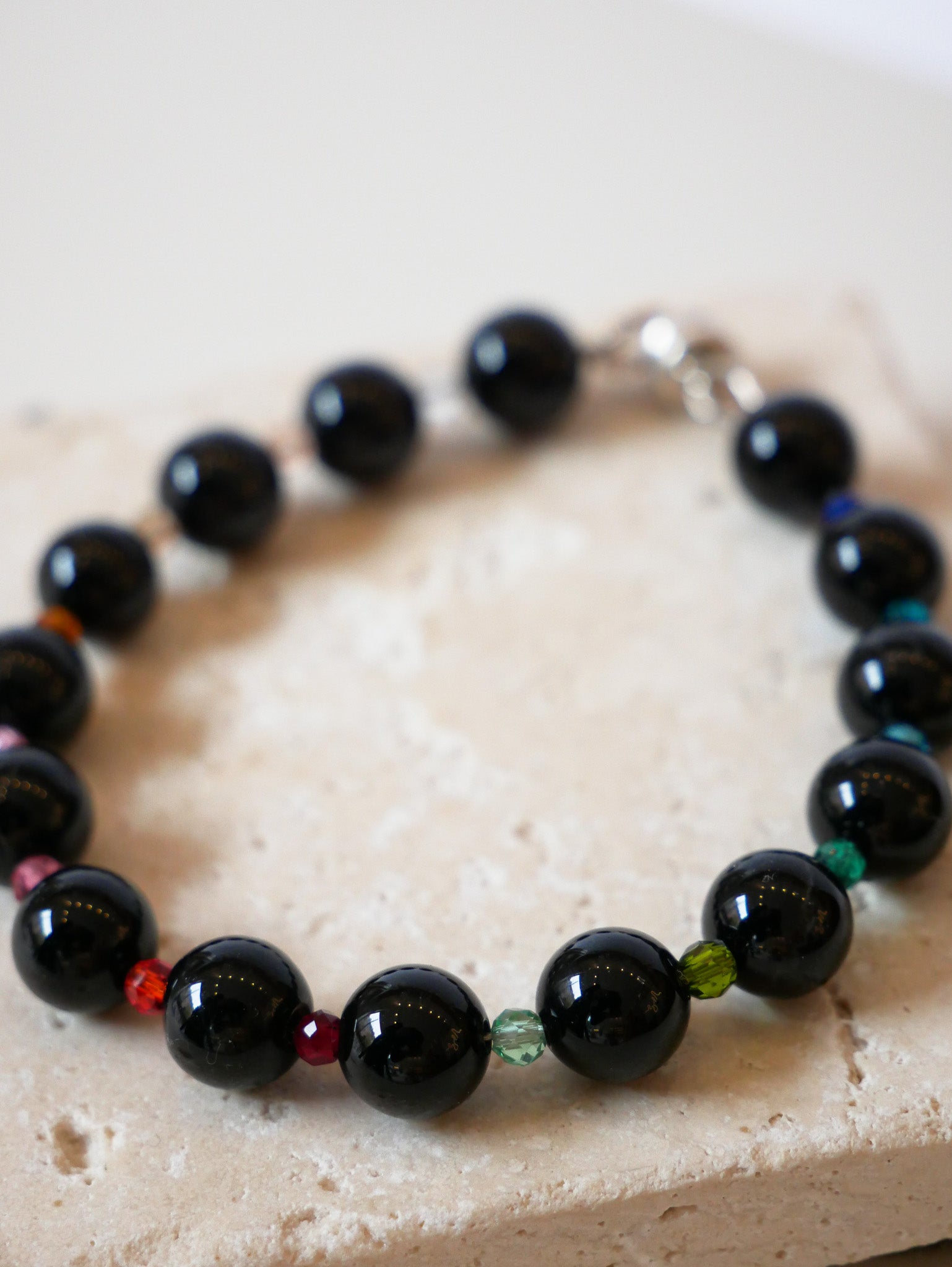 buntes Turmalinarmband