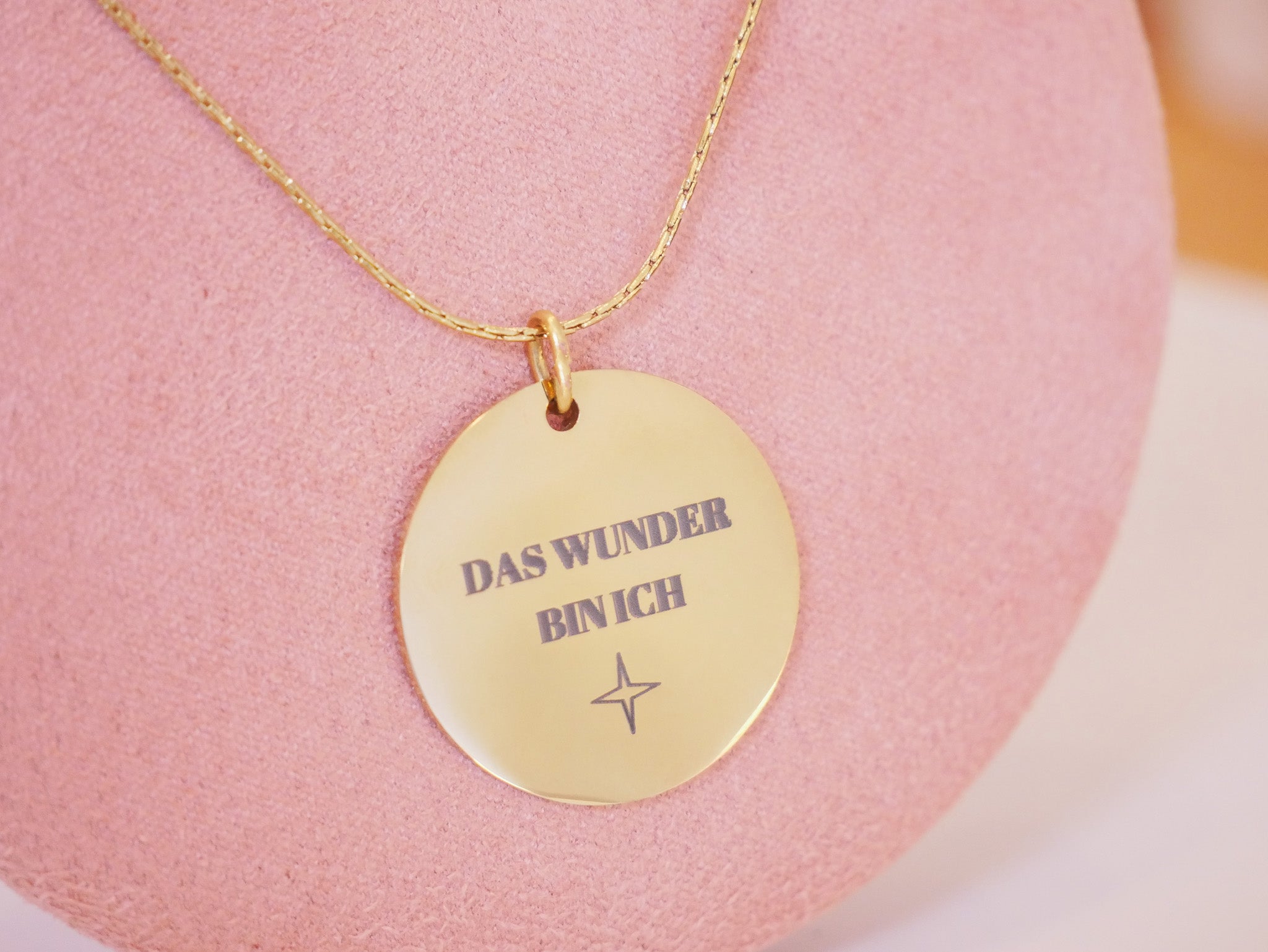 Halskette mit Gravur groß