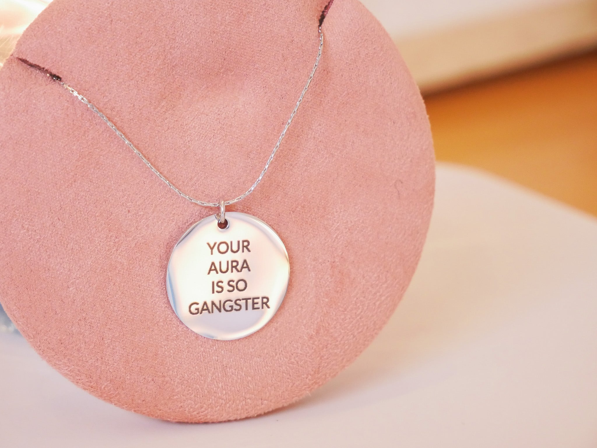 Halskette mit Gravur groß