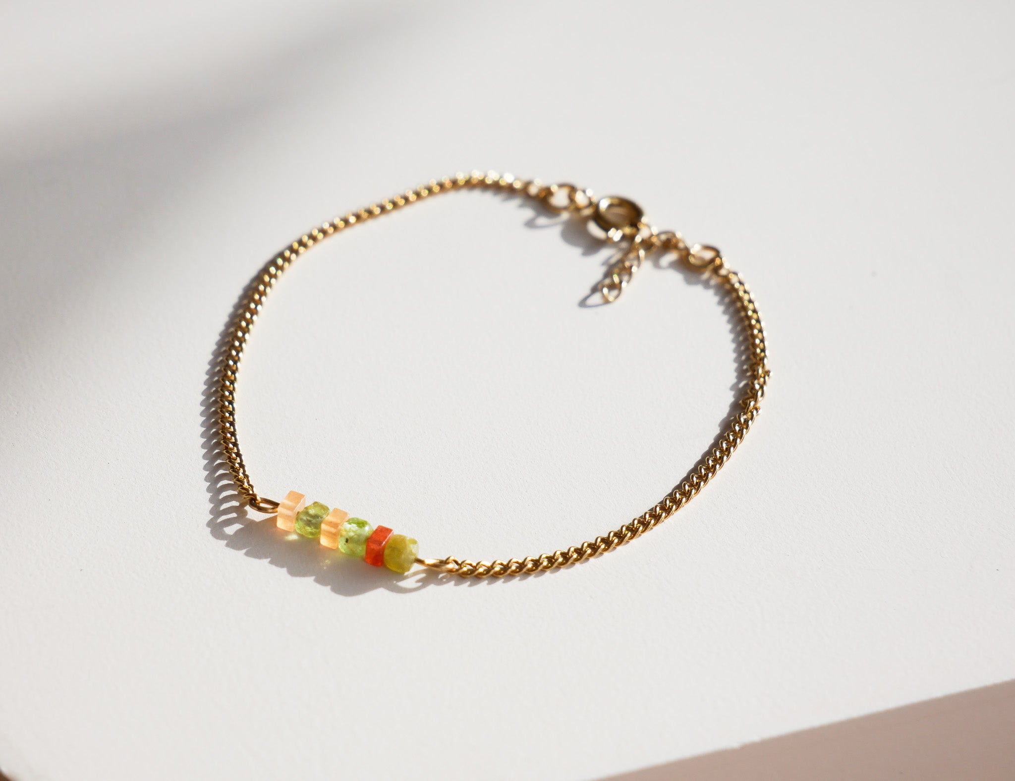 Filigranes Armband Peridot