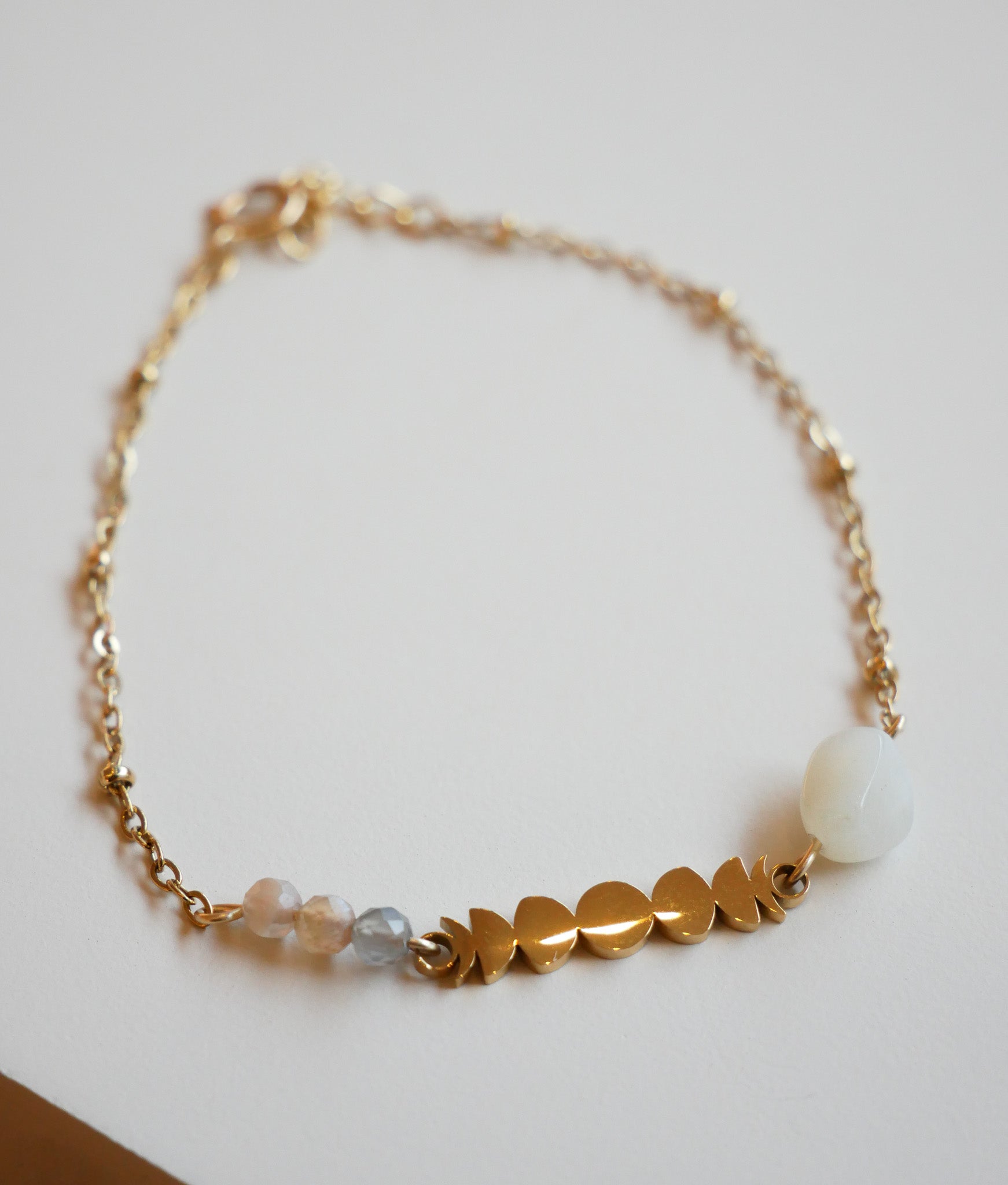 Filigranes Armband Mondphasen