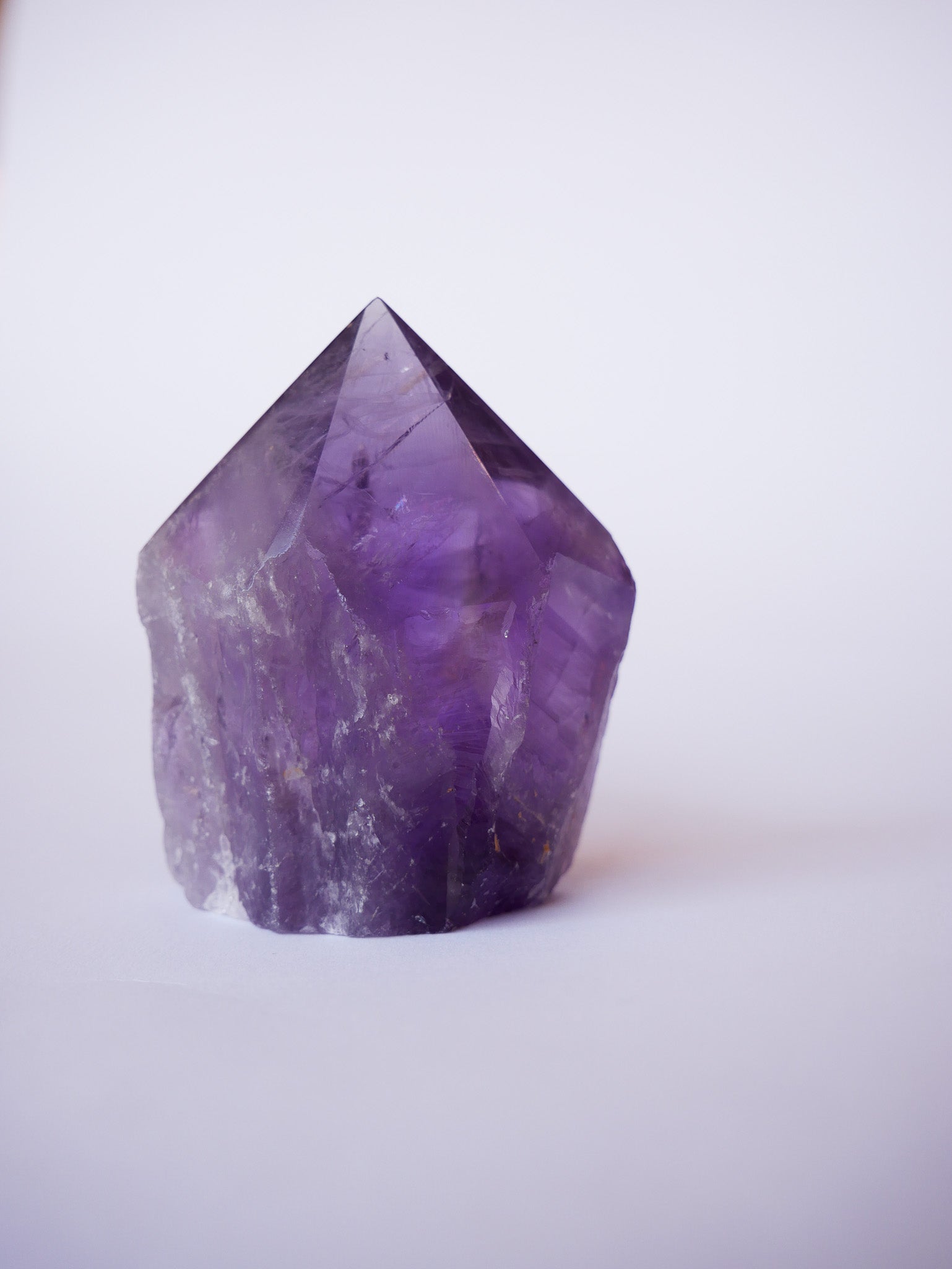 Amethyst Tower Spitze poliert