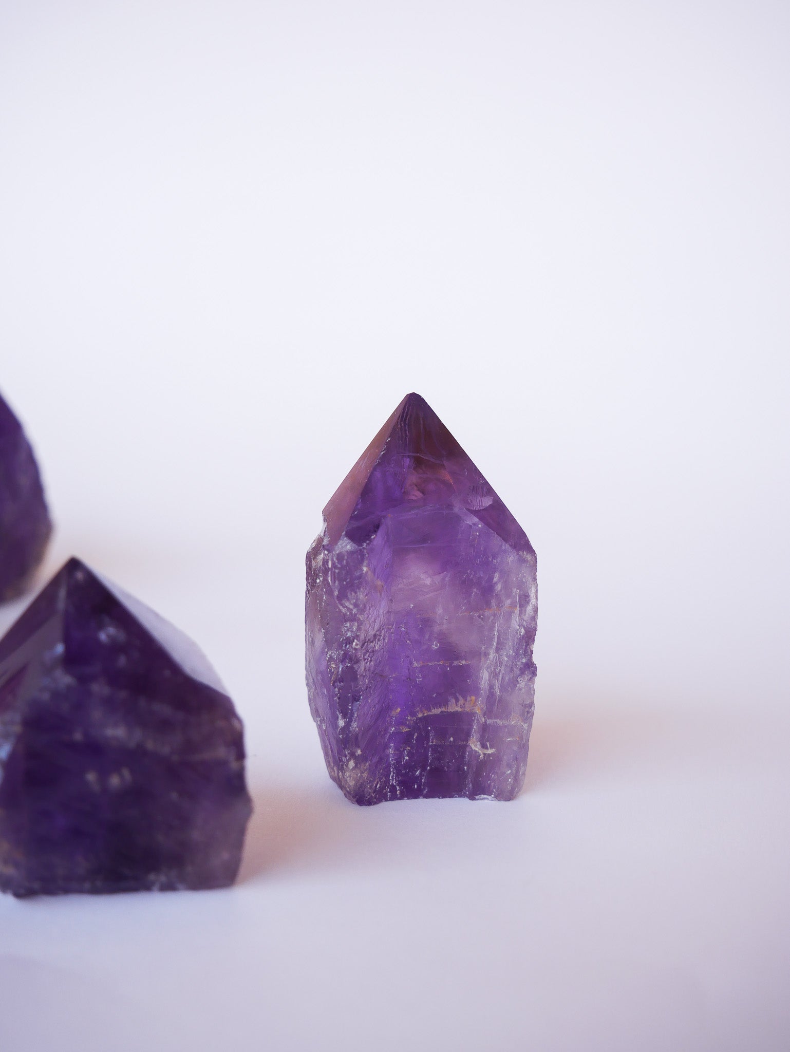 Amethyst Tower Spitze poliert