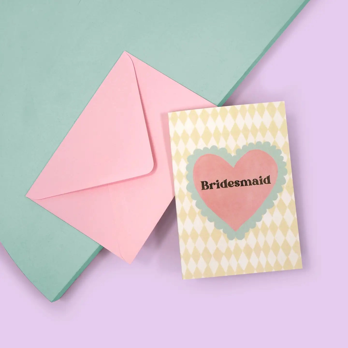 "Bridesmaid" Grußkarte
