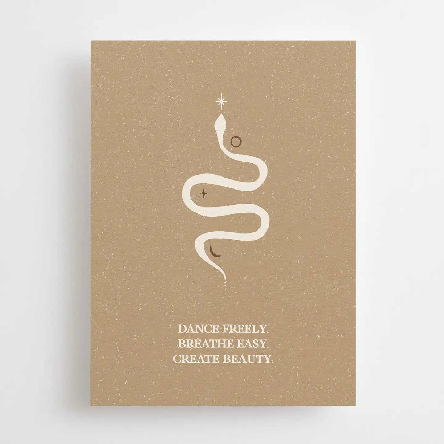 "Dance freely" Mini Karte